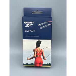 Reebok Jump Rope - Adjustable Speed Rope for Cardio and Endurance Training